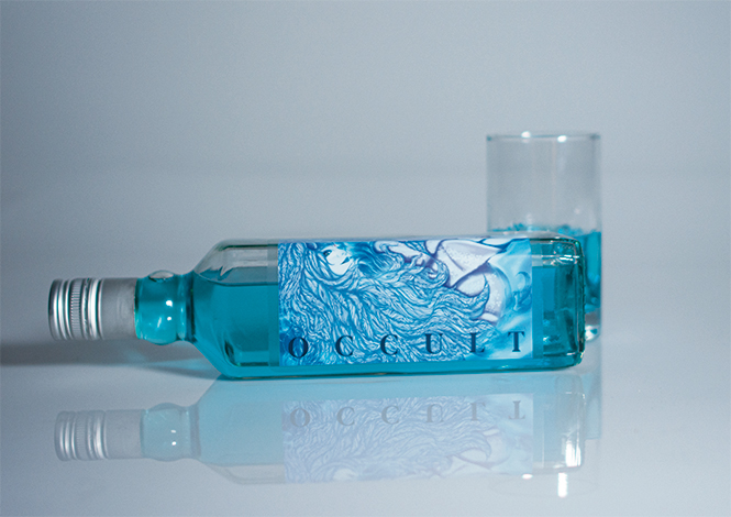 Transparent blood vessels over skeleton